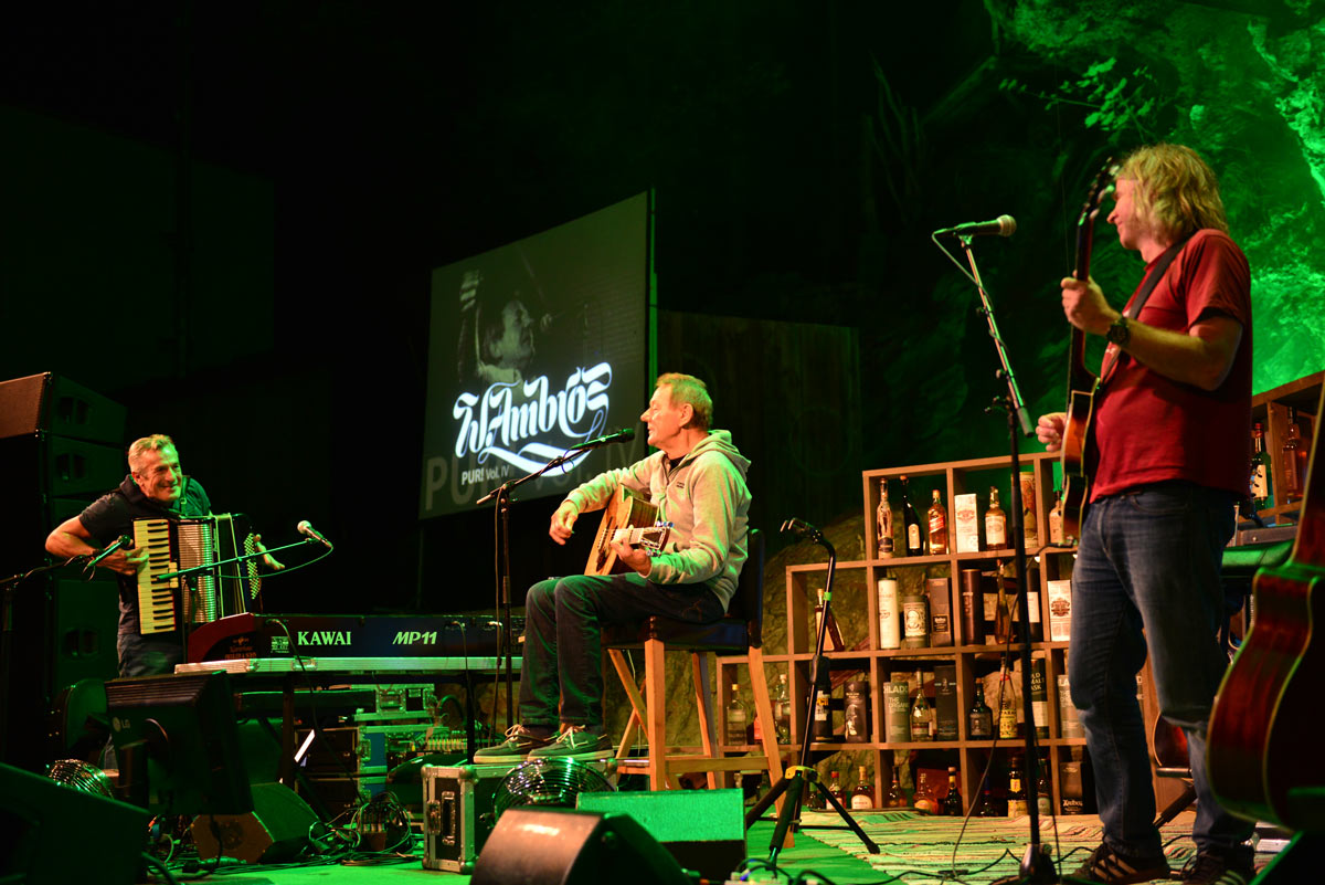 Wolfgang Ambros auf der Geierwally-Freilichtbühne 2016 Wolfgang Ambros auf der Geierwally-Freilichtbühne 2016
